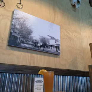 a glass of beer on a table