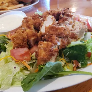 Crispy Chicken Salad