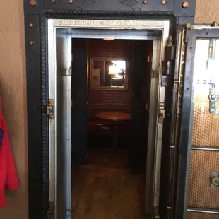 The wine vault!
