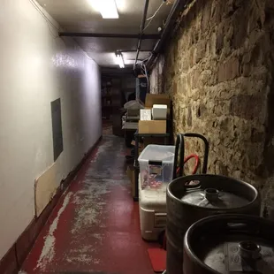 The hidden underground hallway, from many years past