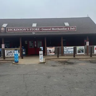 the front of the store