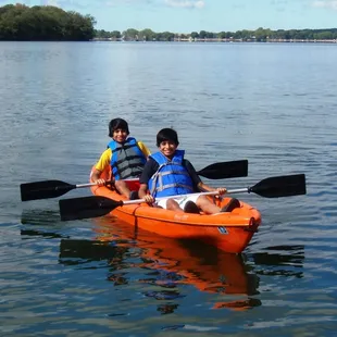 Kayaking on Lake Florida