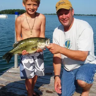 Fishing with dad at Lake Florida- Largemouth Bass
