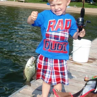 Nie crappie caught in Lake Florida