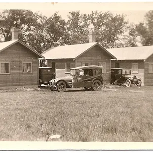 Dickerson's Lake Florida Resort cabins in 1924