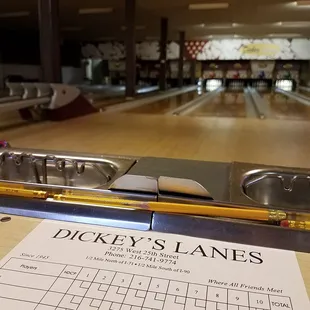 No automatic scoreboard