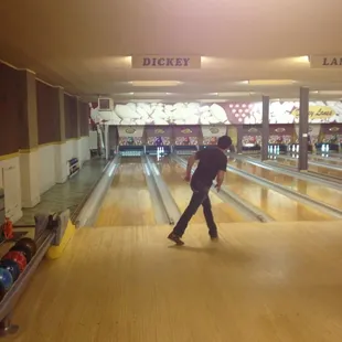 Another Monday at Dicky's.