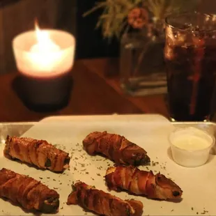 Bacon Wrapped Jalepeno Poppers