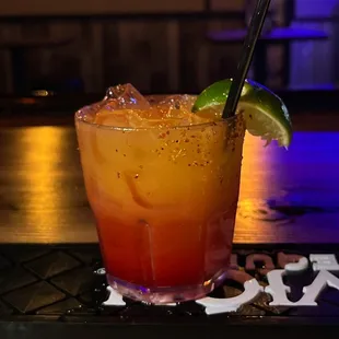 Spicy Tequila Sunrise