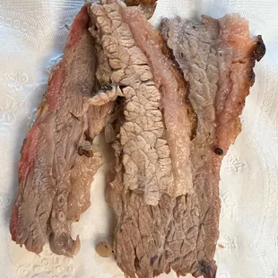 Extra lean brisket from Dickey's on Wycliff...