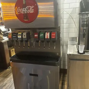 They drink station