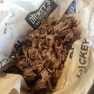 Dried shredded brisket