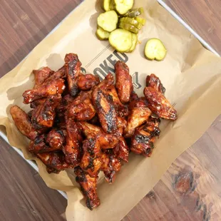 Smoked wings
