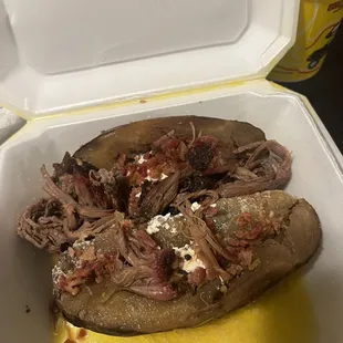 Loaded Giant Baker with Meat
