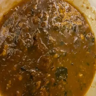 a bowl of soup