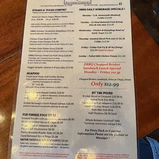 Updated menu 2/8/24