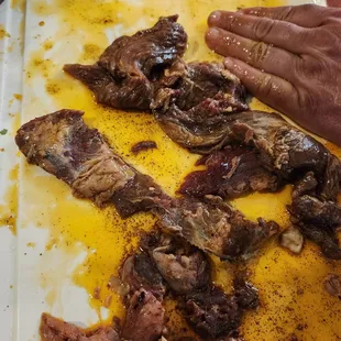 Our so called skirt steak for grilling.