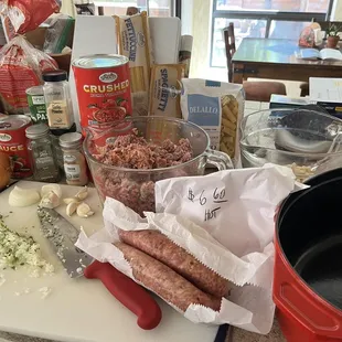 Hot Italian sausage was so hot Instead of being the star of the dish it was the disaster!!!!