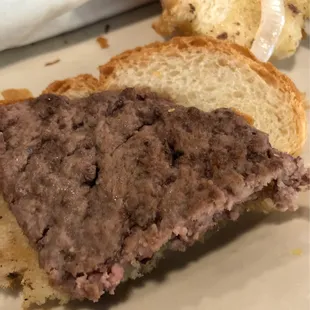 The actual French Onion Burger