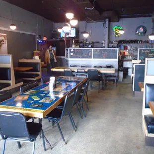 View inside the front entry (the east entry door).