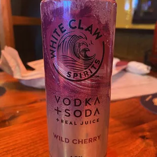 White Claw vodka soda
