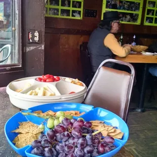 Where else can you go and "regulars" bring in free appetizers????