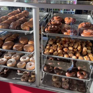 a variety of doughnuts