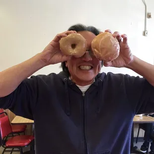 Did I mention that the donuts at Dick's are BIG?  And sooooo good!