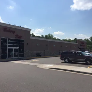 the front of the store