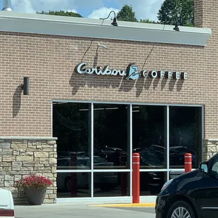 Sit at a coffee bar inside and enjoy the view