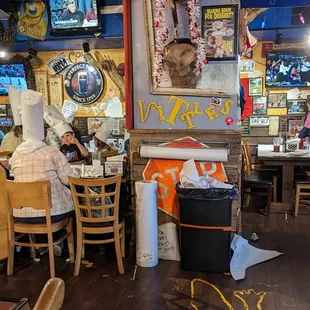 the inside of the restaurant