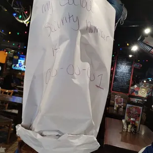 They make hats if you want them.