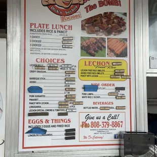 menu, sushi and sashimi