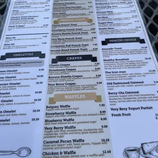 menu, sushi and sashimi