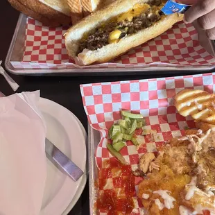 Philly Cheese Sandwich