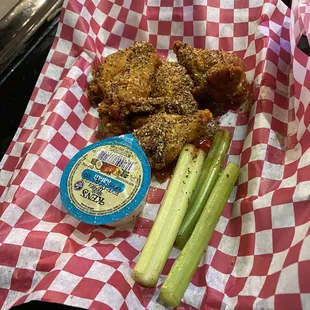 5 lemon pepper wings