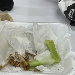 Celery was very Slightly brown