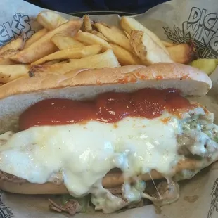 Phili cheesesteak
