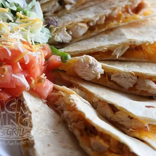 chicken quesadillas