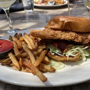 Hot Honey Buttered Fried Chicken