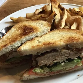 Grilled Chicken Club Sandwich