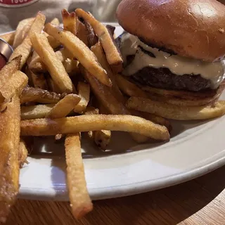 Mushroom Swiss Burger