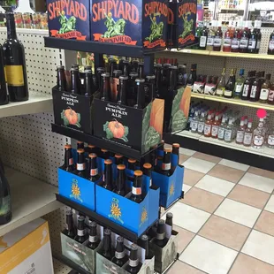 a display in a grocery store