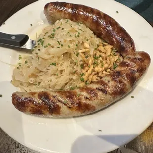 Sausages and sauerkraut
