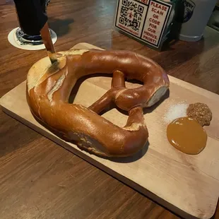 Giant Bavarian Bretzel