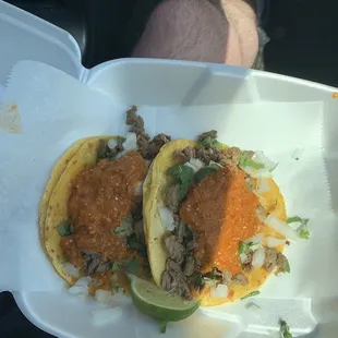 Streak taco