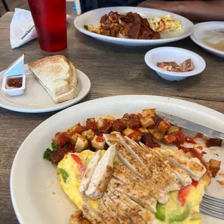 Diegos Fajita Omelet