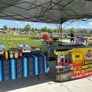 a table of taquerias