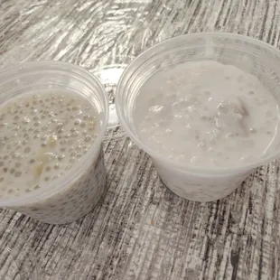 Tapioca Taro and Banana!