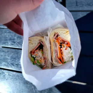 Classic Bánh Mì/Banh Mi. Very good. Nice price for the portion. $11.50